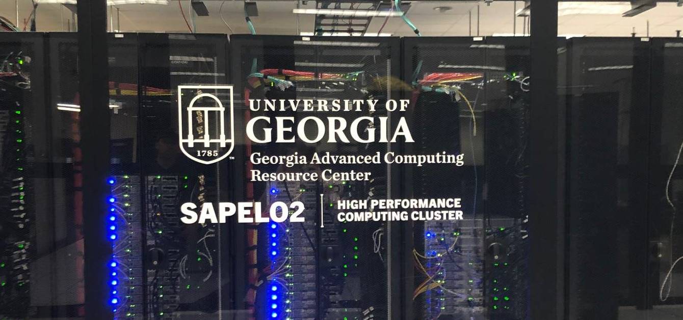Image of the University of Georgia - Georgia Advanced Computing Resource Center SAPELO2 High Performance Comuting Cluster.